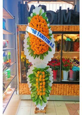 KAMPANYALI ÇİFT KAT DÜĞÜN AÇILIŞ ÇELENK PROMOTİONAL WREATH