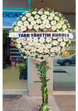 BEYAZ CENAZE ÇELENK WHİTE FUNERAL WREATH